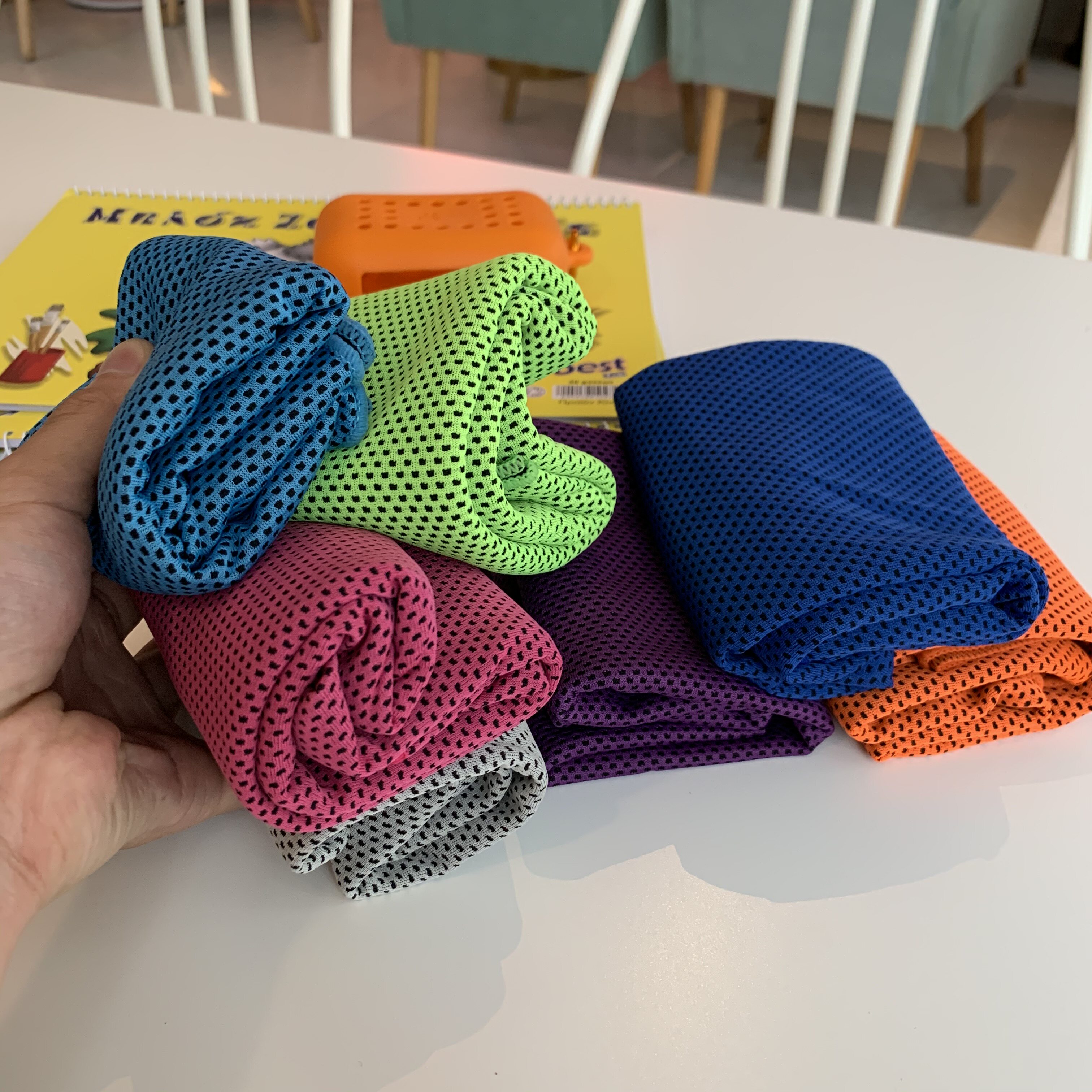 Japanese original goods exclusive more than 1000 water cold summer couple sports cold towels 268