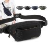 Multifunctional waist bag for men, lightweight casual travel carry-on small shoulder bag, outdoor sports cycling waist bag, crossbody chest bag