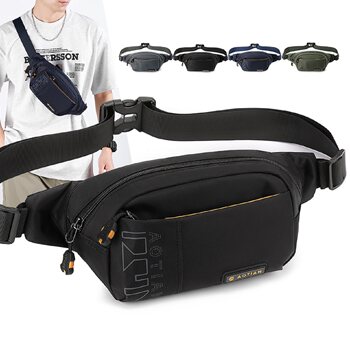 Multifunctional waist bag for men, lightweight casual travel carry-on small shoulder bag, outdoor sports cycling waist bag, crossbody chest bag