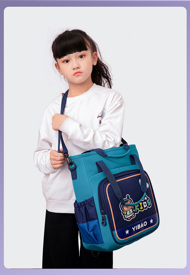 Исправлению сумки 补课包手提袋小学生一到五年级双肩包补习手拎女美术文件袋单肩包 OTHER