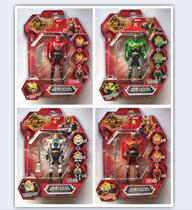 Dream Three Kingdoms silver version of the legendary hero Xiahou Dun Zhang Fei Guan Yu doll deformation movable doll doll toy