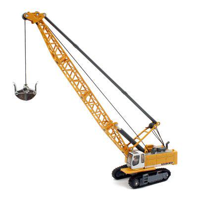 Kediway 620015 Alloy Engineering Car Model 1:87 Tower Cable Excavation Car Crane Toy Original Plant Simulation