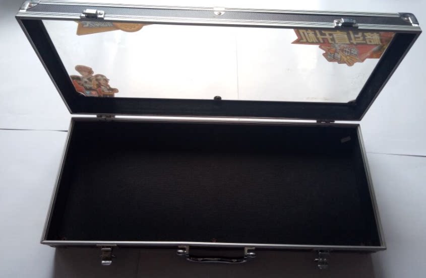 Aluminum alloy toolbox Black box used with old old