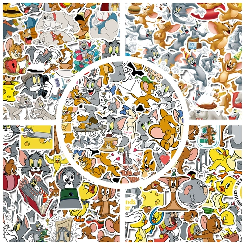 Мультфильм подлинный авторизованный кошачий и мышь Том и Джерри Склейк Склейк Мобильный телефон компьютер iPad