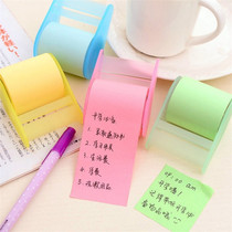 Creative stationery cute Post-it notes attached with tape seat can be torn mini Office post-book