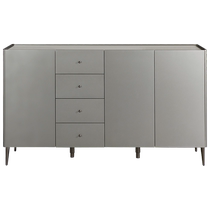 Quanyou Home Modern Light Luxury Sideboard Entryway Shoe Cabinet Against the Wall Integrated Slate Storage Cabinet 127708F