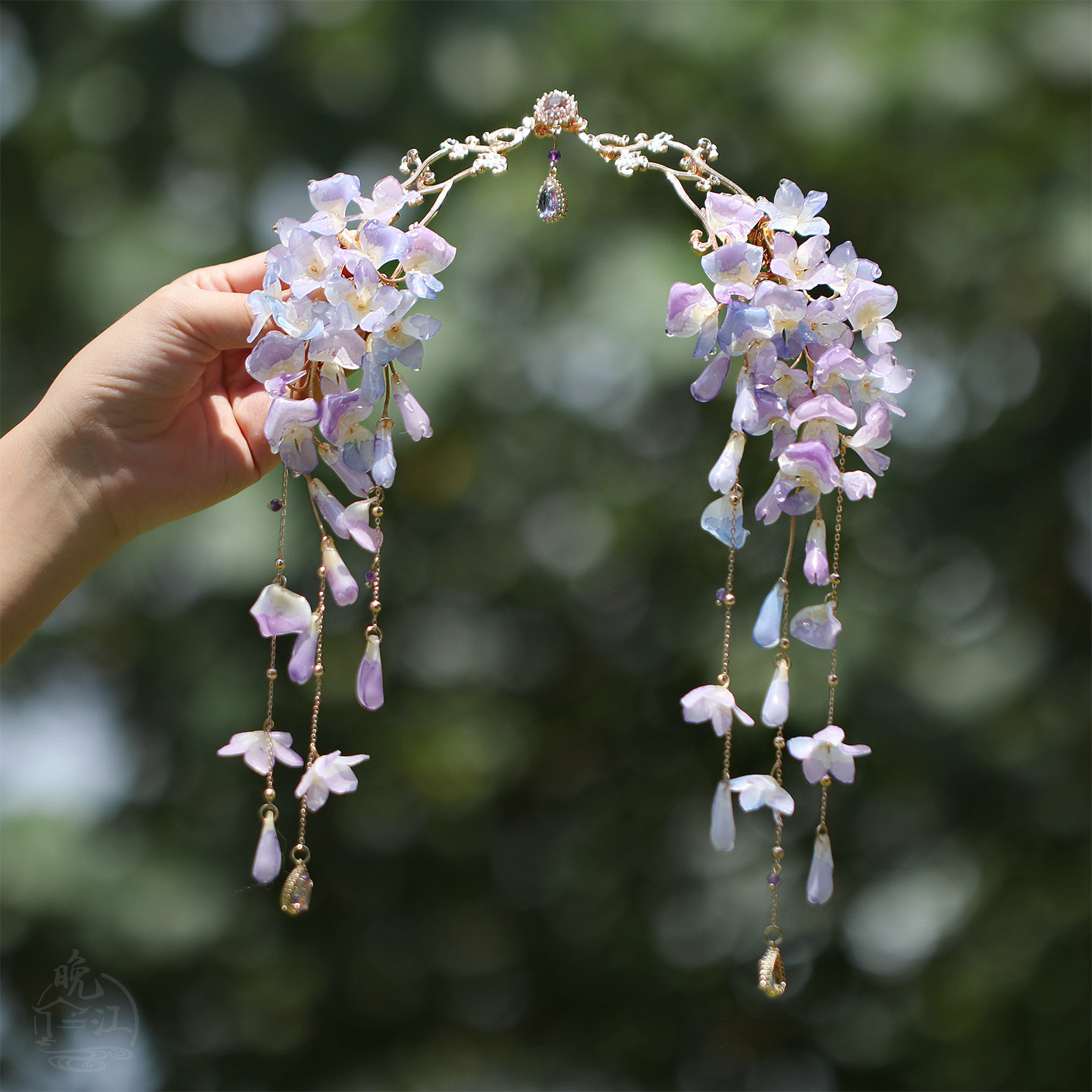 wisteria headpieces