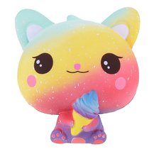 squishy pinch music unicorn simulation animal super cute ice cream cat vent ball slow rebound decompression toy