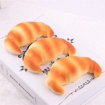 squishy slow rebound decompression simulation bread cake pendant soft decompression vent ball pinch music toy