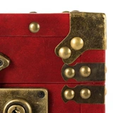 Feihua Jinqiu коробка из камфорного дерева, свадебная коробка, коробка для приданого невесты, красная коробка для приданого, ретро кожаный чемодан, чемодан из цельного дерева