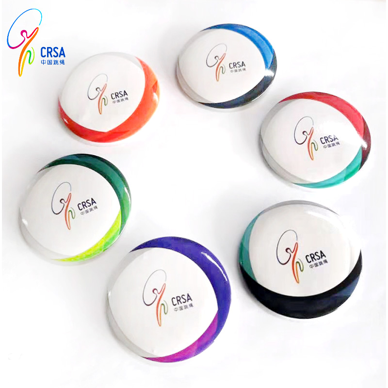 CRSA National Jump Rope League Tournament Commemorative Badge Badge Safety Brooch Multi-Colored issued from Shanghai