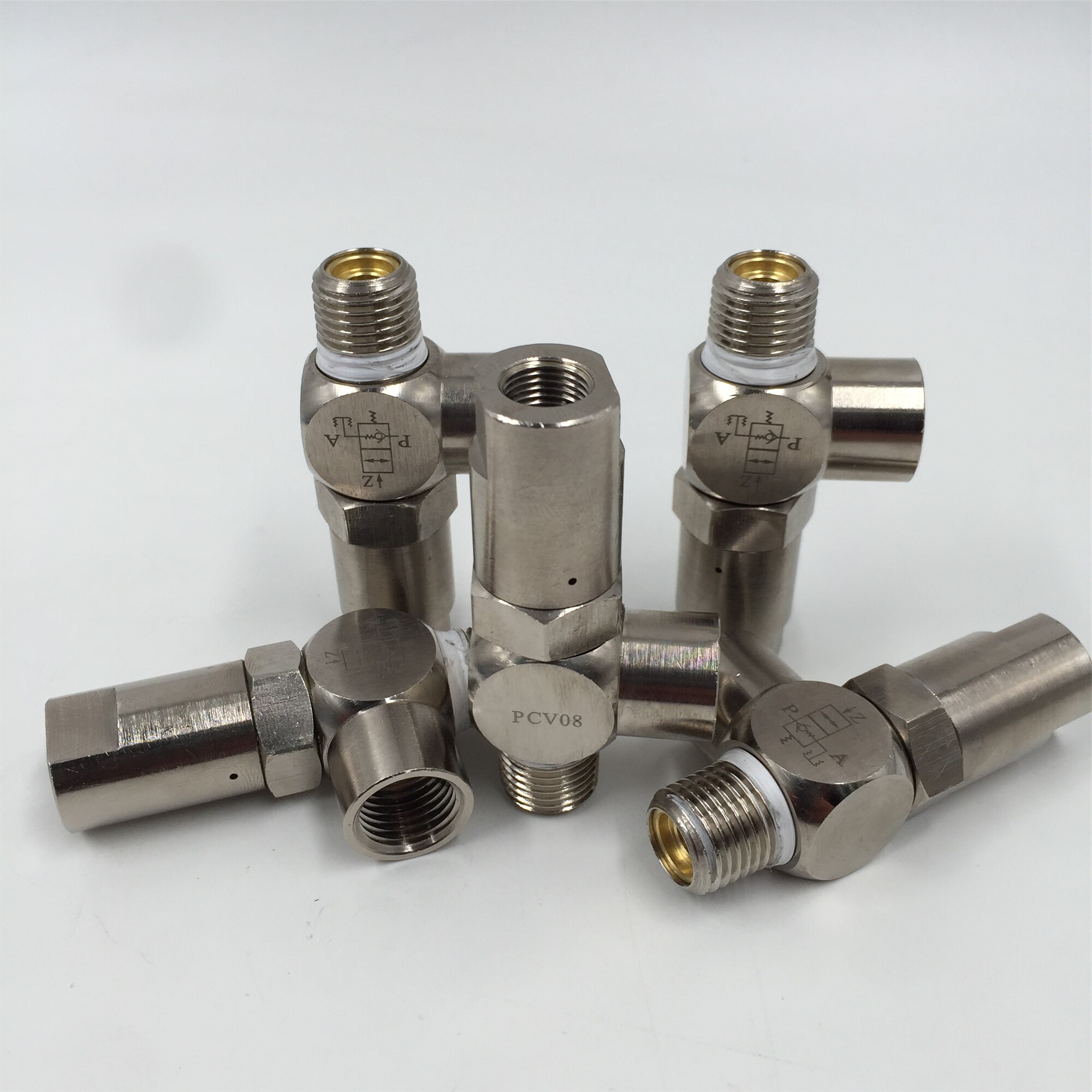 Pneumatic pneumatic check valve PCV06 PCV08 PCV10 PCV15 induced check valve replaces AirTAC