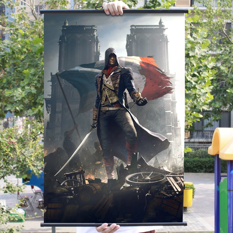 [Flange] Assassin Creed Revolution Revolution xung quanh bộ sưu tập trò chơi Poster trang trí vải - Game Nhân vật liên quan