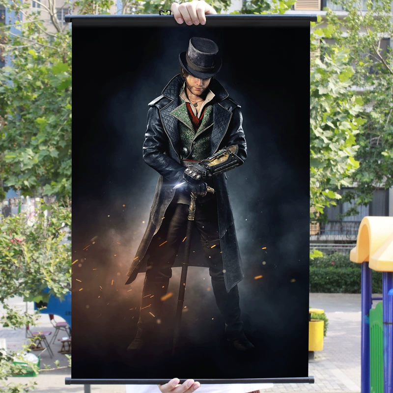 [Flange] Assassin Creed, Yuxiong, bộ sưu tập trò chơi Cindyga, treo tranh, áp phích trang trí trò chơi vải - Game Nhân vật liên quan