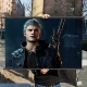 Devil May Cry 5 Poster ngoại vi Tranh vải Dante Vigil Nero Game Trang trí ngoại vi Poster Devil May Cry - Game Nhân vật liên quan