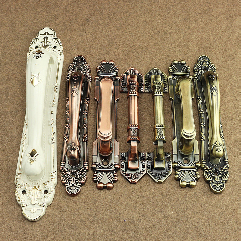 Ming Chinese-style handle door cabinet door bronze European-style handle wardrobe door wooden door furniture antique handle 108