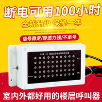 Construction elevator floor pager Elevator pager Construction site cage wireless caller Cargo elevator call bell