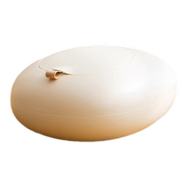 Pet food storage bucket cat food and dog food storage tank sealed moisture-proof and insect-proof egg-shaped cat snack sealed tank storage box
