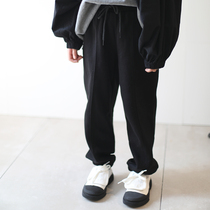 Boys and girls cotton sports pants 2022 spring and summer Han Fan casual pants baby foreign style all-match bottoming trousers
