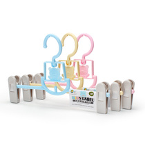 Retractable childrens trouser rack clip baby baby small clothes childrens clothing store newborn drying trouser rack windproof