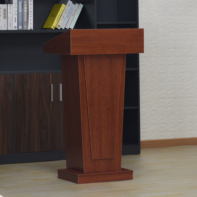 Fashion Solid Modern Speech Speeches Lead Purchase of Reception Hospitality Guide Purchasing Consultation Consultation with Teacher's School Protocol Desk