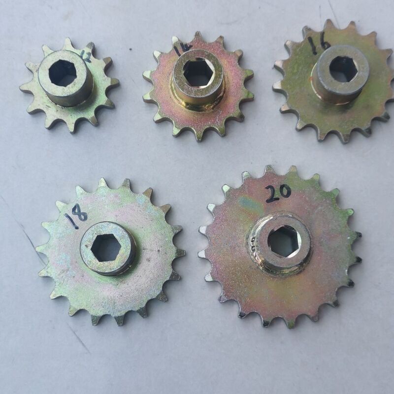 Seeder Gear, Sprocket, 5-Point Gear, 530 Chain Gear, 10A Chain Gear, 1.6 Square Inner Diameter