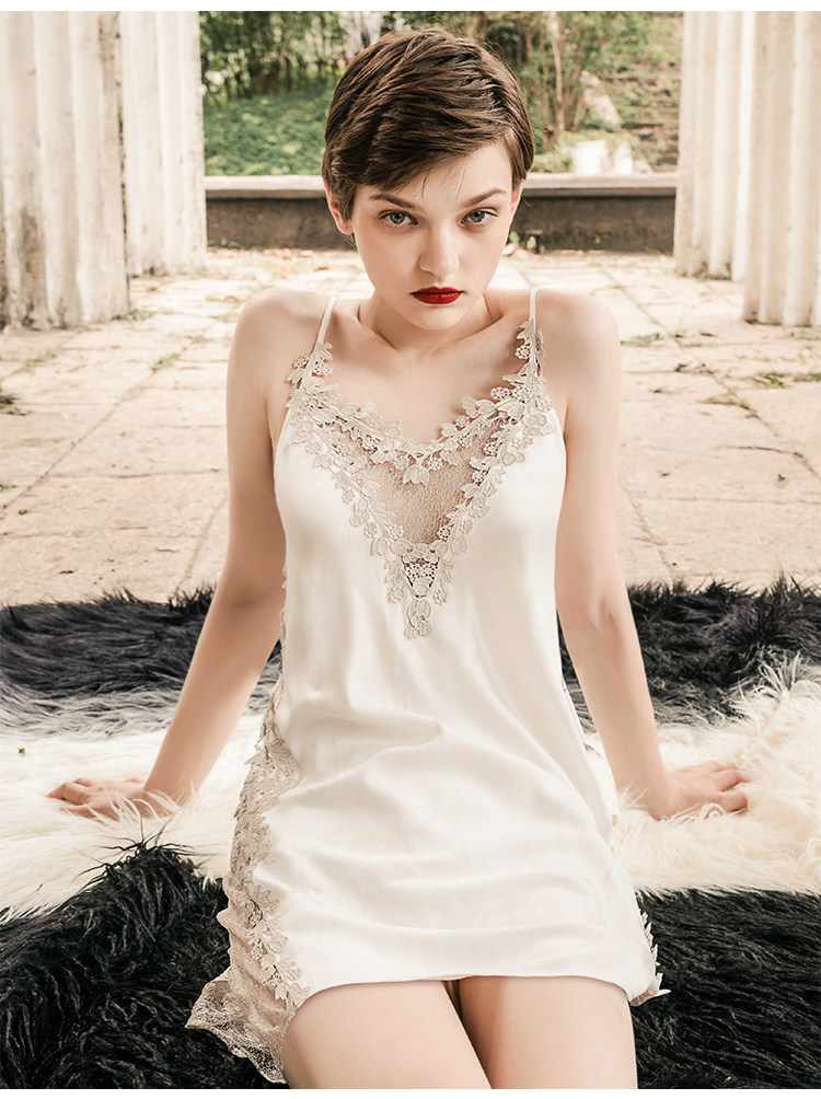 Imported Sleeping Piece Pajamas Winter Sexy