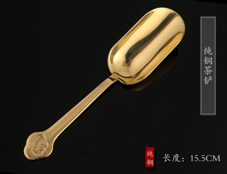 Kẹp trà đồng nguyên chất kẹp trà Kung Fu trà kẹp trà nhíp tách trà Đồng clip trà bộ phụ kiện trà đạo sáu quý ông bình trà thủy tinh