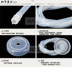 Jinzao bộ trà chính gốc đầu vào ống thực phẩm cấp silicone ống bơm phổ hút ống bình pha trà giữ nhiệt có lưới lọc Trà sứ