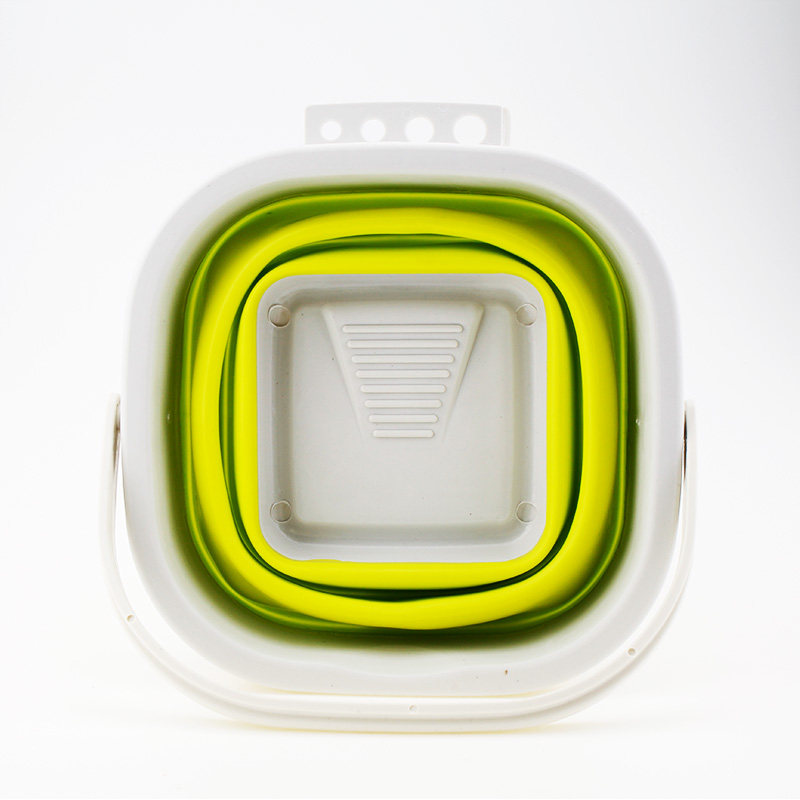 Multi-functional silicone Bucket Wash pen barrel Painting art Supplies Convenient Folding Retractable Outdoor write-up