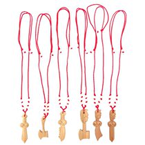 Peach wood sword axe knife necklace pregnant women babies infants children newborns adults pressure ward off evil spirits and protect safe transportation