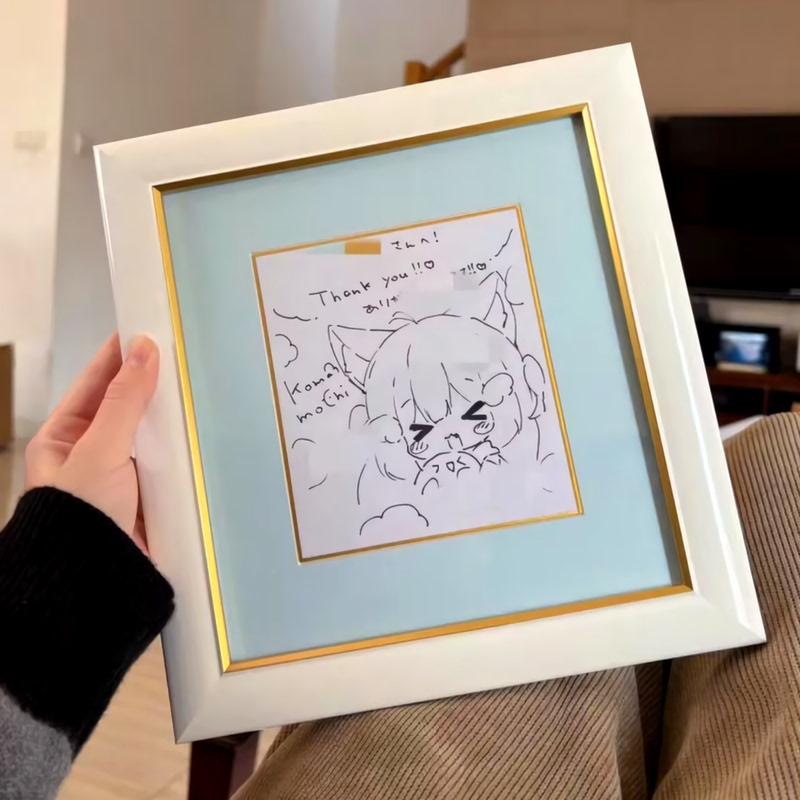 Small Colored Paper Used in Imported Solid Wood Picture Frames with Velvet Backing, Multiple Frame Options ~ Free Shipping