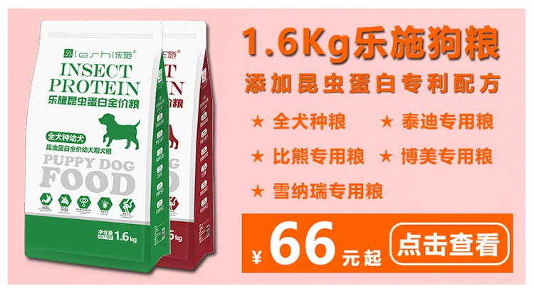 5kg Oxfam côn trùng protein thức ăn cho chó làm đẹp lông nước mắt Teddy VIP Bichon đặc biệt chó con trưởng thành thức ăn cho chó 10 kg - Chó Staples