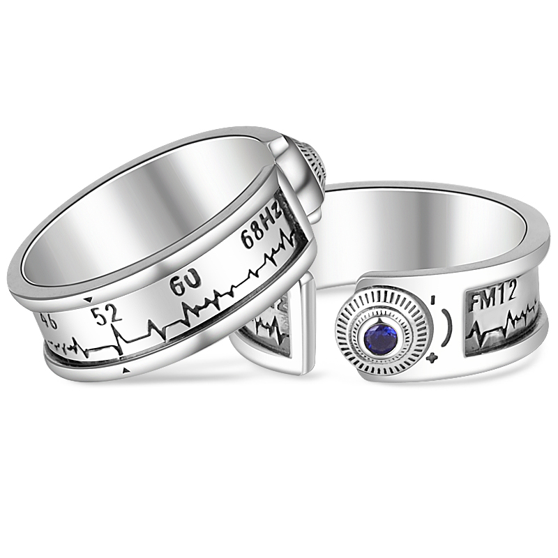 Bague mixte en Argenterie - Ref 3089131 Image 1