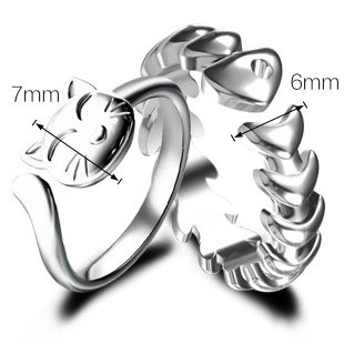 Bague mixte en Argenterie - Ref 3087491 Image 16