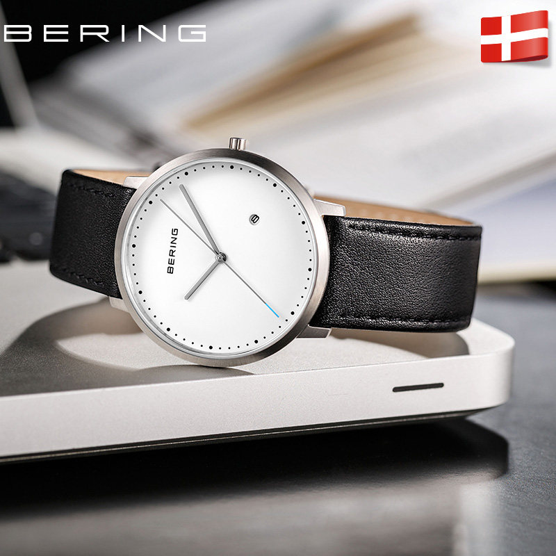 BERING Bering Watch Men's Belt Niche Quartz Watch