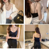 2021 Kaka with the same ice silk small sling bandeau summer new underwear beauty strap chest base wrap chest top