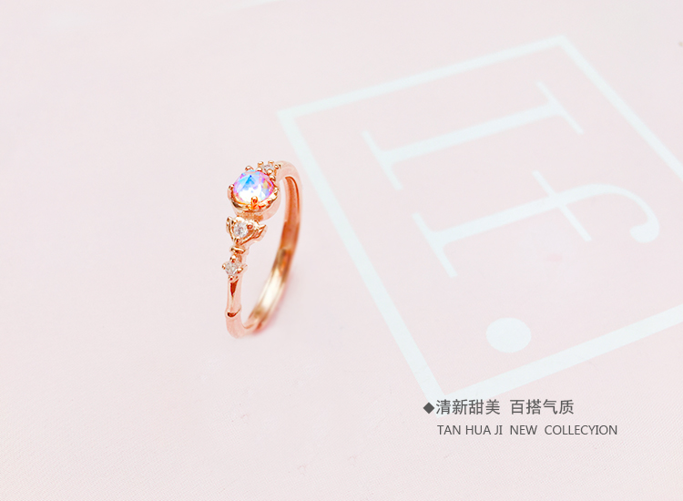 Love Wings (Ring)Japan jointly lloy * beautiful girl の girl series moon wand Ring Female soldier ring 925 Silver