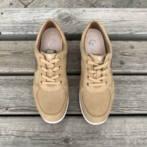 Not out of the house cow X large factory goods all-body head layer frosted calfskin thick-soled womens casual sports shoes 