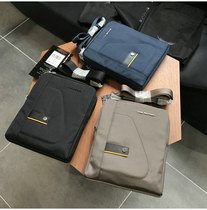 Not out of home foreign trade Italian single bridge mens light luxury high D messenger bag 