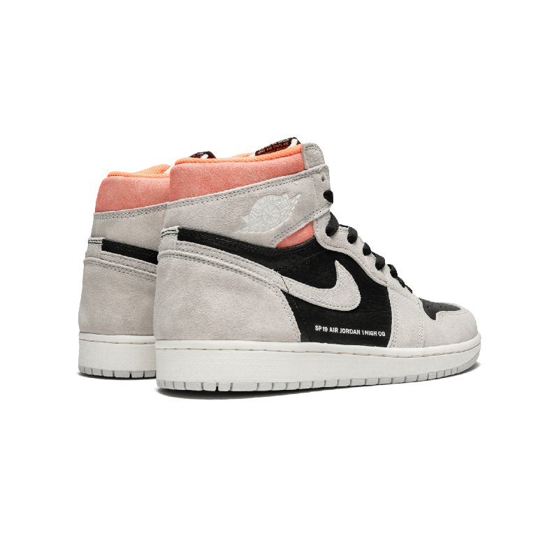 Air Jordan 1 Retro High OG aj1 Xám Powder Giày bóng rổ nam cũ - 555088-018 - Giày bóng rổ giày the thao nam chính hãng
