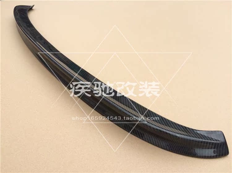 Suzuki Swift carbon fiber middle wing Swift sticky carbon fiber rear wing 05~12 Swift carbon fiber fixed wind wing
