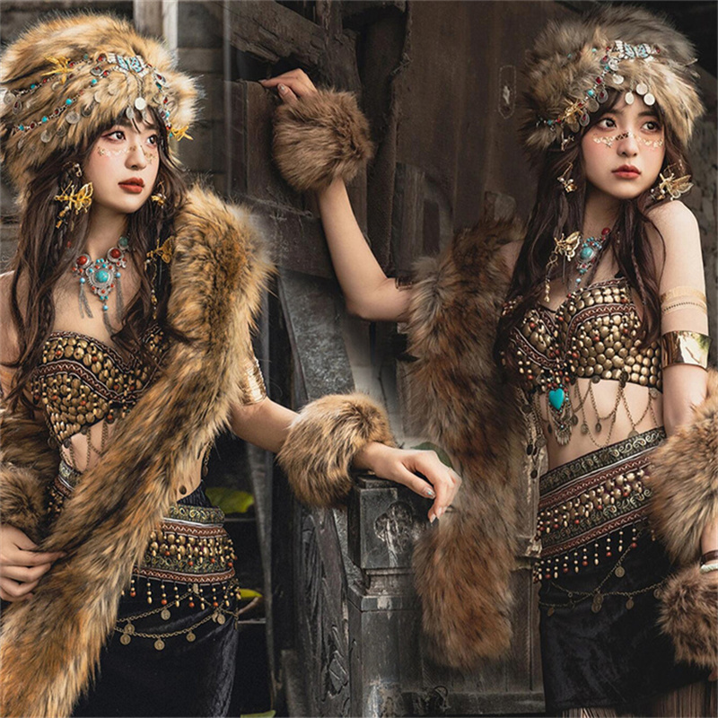 Photo Studio Exotic Clothing Indian Tribal Princess Travel Photo Photography Xishuangbanna Western Region Clothing Photo Studio Exotic Clothing Indian Tribal Princess Travel Photo Photography Xishuangbanna Western Region Clothing