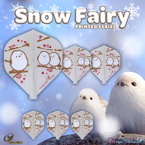 Fit Flight日本进口Snow Fairy雪中小鸟 镖翼Shape小标准形 3个装