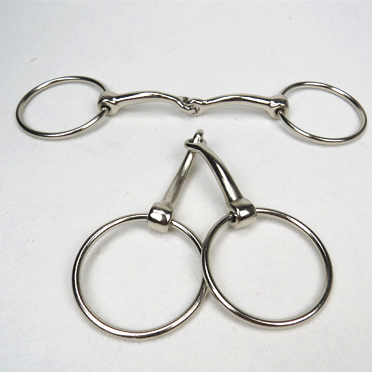 Ngựa miệng cưỡi ngựa thể thao phụ kiện nước lớn o hình thép không gỉ armature ngựa snaffle yên ngựa phụ kiện đặc biệt cung cấp mũ bảo hiểm cưỡi ngựa