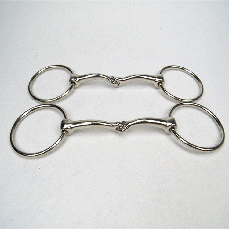Ngựa miệng cưỡi ngựa thể thao phụ kiện nước lớn o hình thép không gỉ armature ngựa snaffle yên ngựa phụ kiện đặc biệt cung cấp mũ bảo hiểm cưỡi ngựa