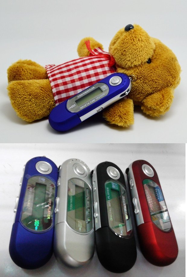 Dachao Huagan pin mp3 Walkman thể thao mp3 radio mp3 usb nội tuyến u đĩa mp3 player - Máy nghe nhạc mp3 