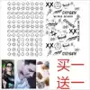 Song Minhao The same tattoo stickers fans should help face stickers DIY MINO Tagoon waterproof lasting men and women