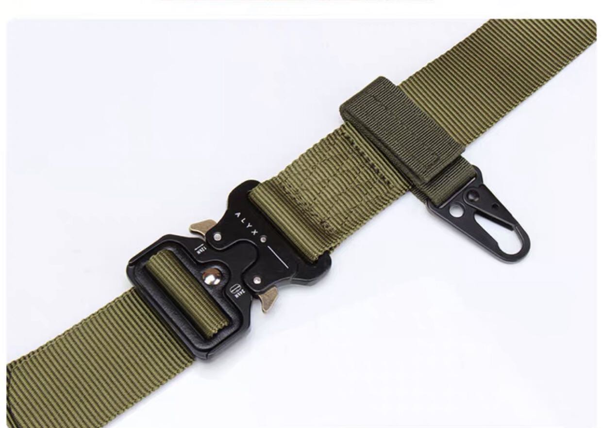 Multifunctional quick-hanging tactical buckle MOLLE system olecranon buckle webbing keychain belt quick-hanging belt buckle