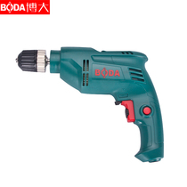 Bo da hand electric drill flashlight hand drill electric drill household tool pistol drill woodworking 220V electric screwdriver